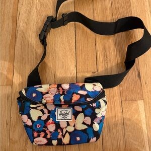 Herschel Supply Company Floral Mini Bag - Black and Multicolor